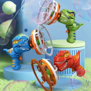 Mini Dinosaur Bubble Gun
