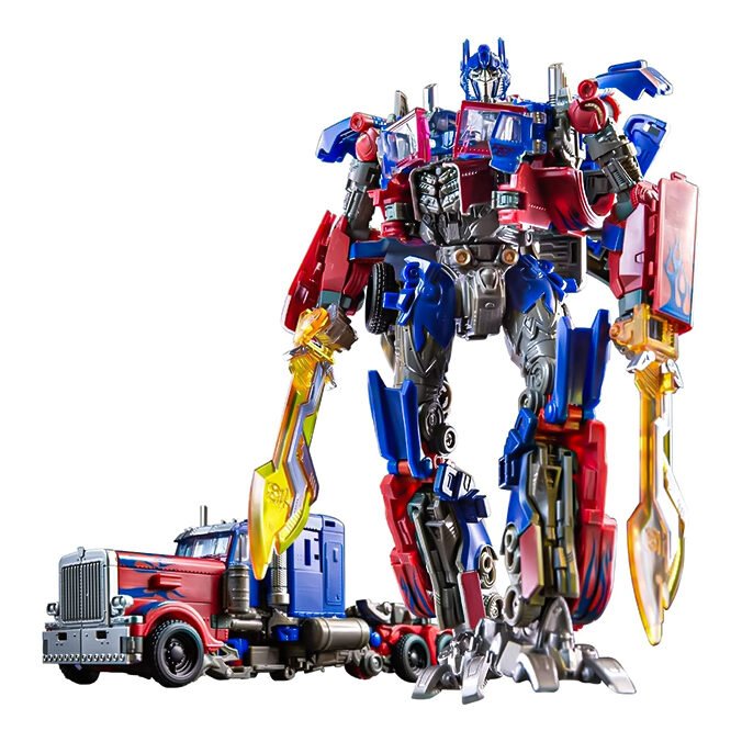 Alloy Transforming Robot Toy Car Model