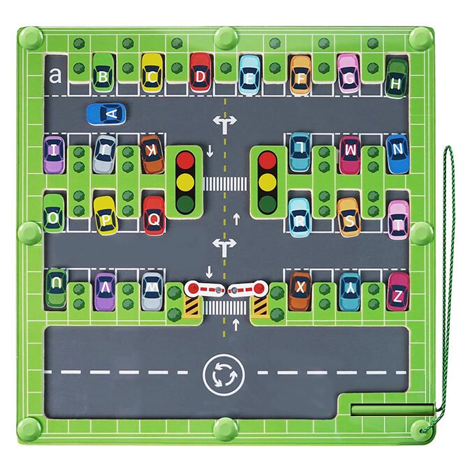 Wooden Alphabet Puzzle Toy